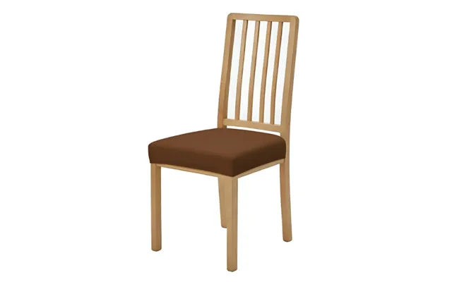 Anyseat Plain Coffee Stretch Chair Cover Washable - Removable Dining & Kitchen Seat Protector