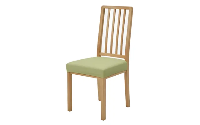 Anyseat Plain Light Green Stretch Chair Cover Washable - Removable Dining & Kitchen Seat Protector