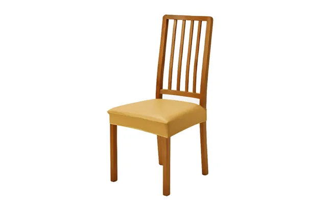 Anyseat Yellow Pu Leather Chair Cover Slipcover For Dining - Kitchen