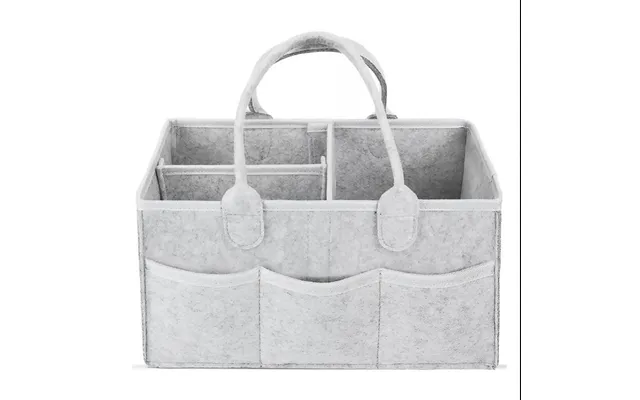 Anysort Mommy Diaper Bag Light Grey Organizer Multifunctional Newborn Things Nursery Stackers And Caddies Pouch Large St