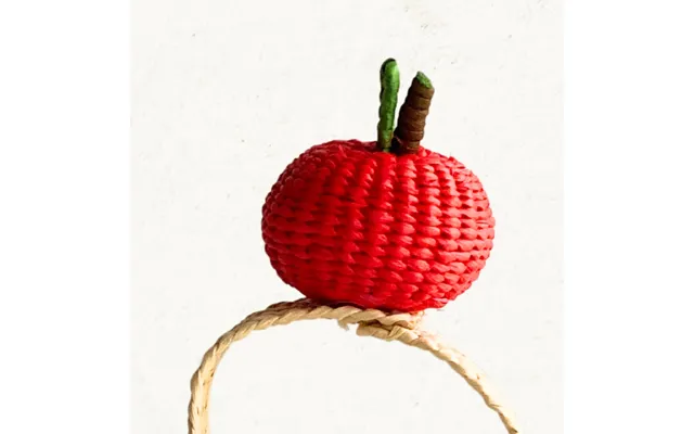 Apple Napkin Ring - Made Of Iraca Palm