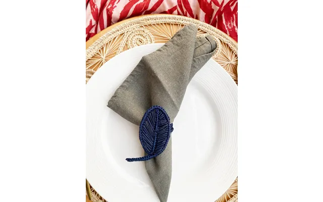 Ash Leaf Napkin Ring - Sold By Set