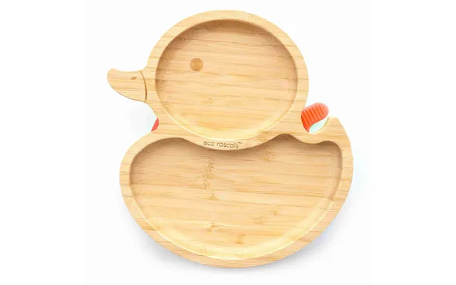 Bamboo Duck Suction Plate - Yellow