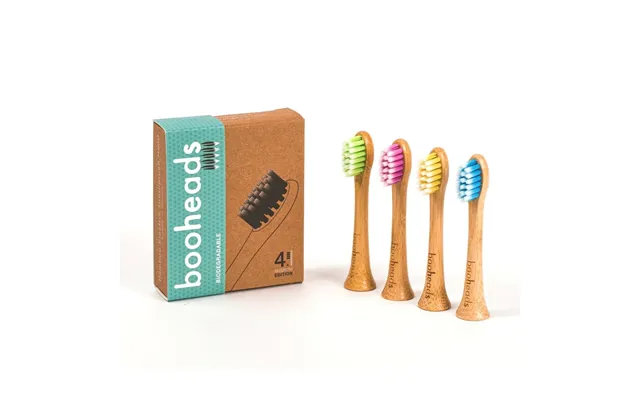 Bamboo Electric Toothbrush Heads Compatible With Sonicare* Polish Clean 4pk Multi