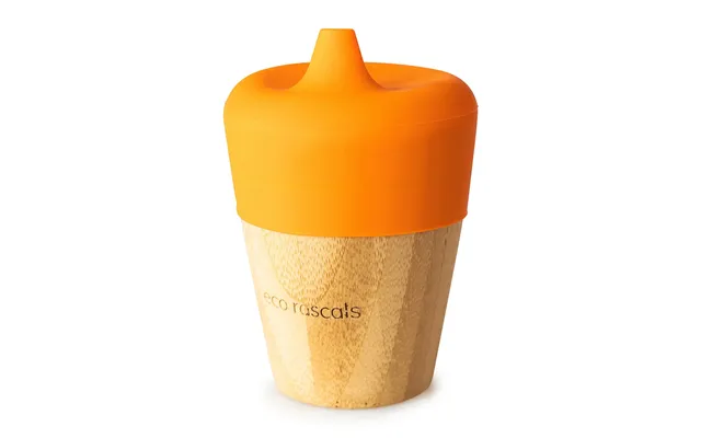 Bamboo Sippy Cup - Orange