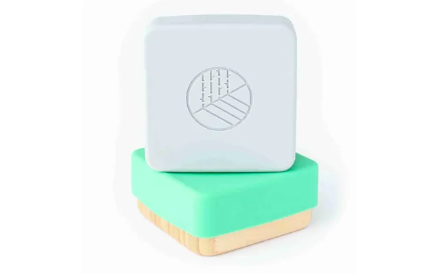 Bamboo Snack Pots - Green And Grey