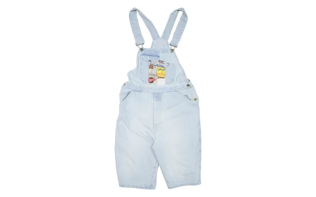Big Star Womens Playsuit Blue Straight Denim L