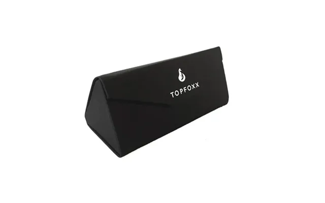 Black Foldable Sunglasses Case - Black Os