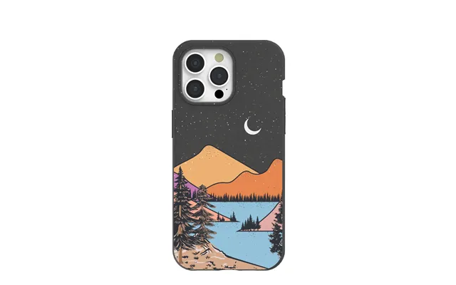 Black Night Trails Iphone 15 Pro Max Case