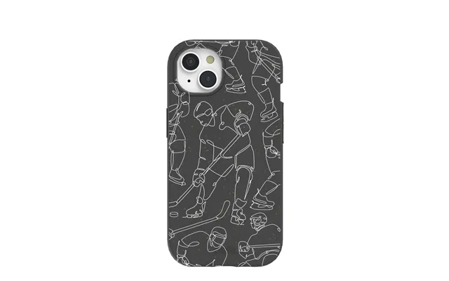 Black Play Sketch Iphone 15 Case