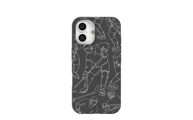 Black Play Sketch Iphone 16 Case