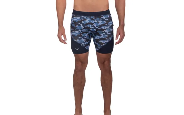 Blue Camo Shorts - S Blue Camo
