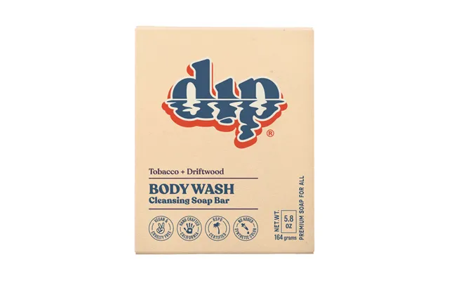 Body Wash Cleansing Soap Bar - Tobacco & Driftwood
