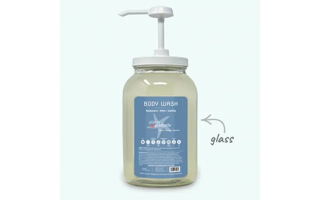 Body Wash Scent Rosemary Mint Vanilla Size 1 Gal Pump Gallon Pump 15