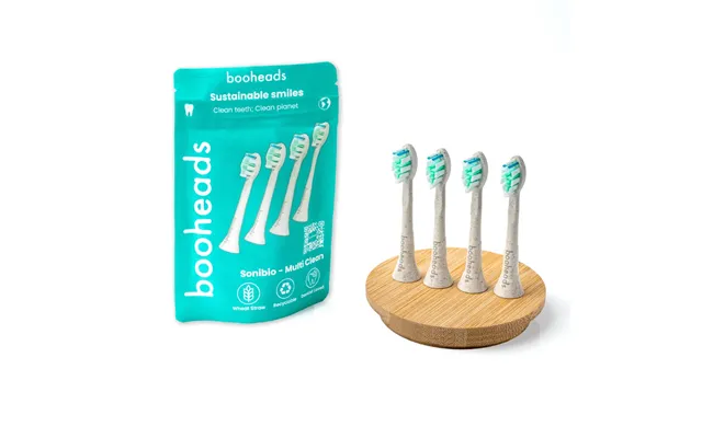 Booheads Plant Based Electric Toothbrush Heads Compatible With Sonicare*