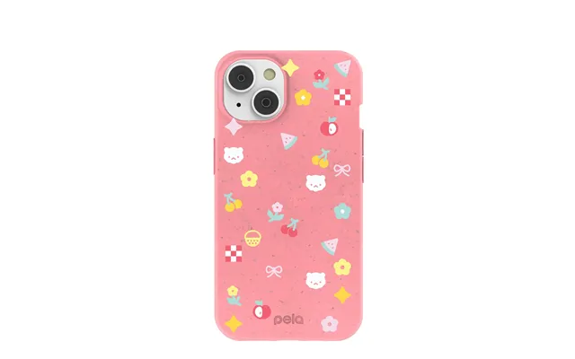 Bubblegum Pink Pretty Picnic Iphone 14 Case