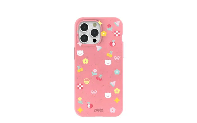 Bubblegum Pink Pretty Picnic Iphone 15 Pro Max Case
