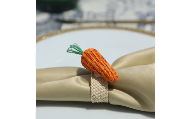 Carrot Napkin Ring - Made Of Iraca Palm