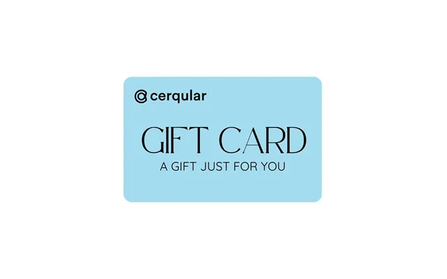 Cerqular Gift Card - Baby Blue Denominations 150.00