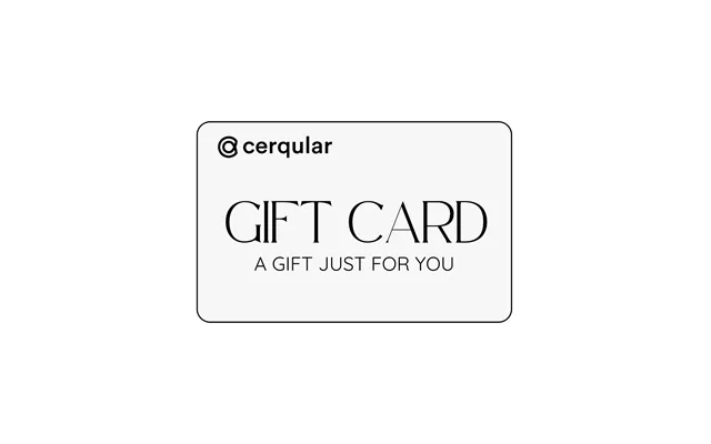 Cerqular Gift Card - Cloudy Gray Denominations 120.00
