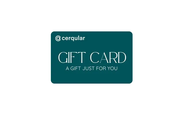 Cerqular Gift Card - Emerald Denominations 40.00