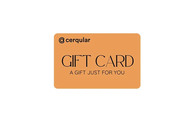 Cerqular Gift Card - Peach Denominations 50.00
