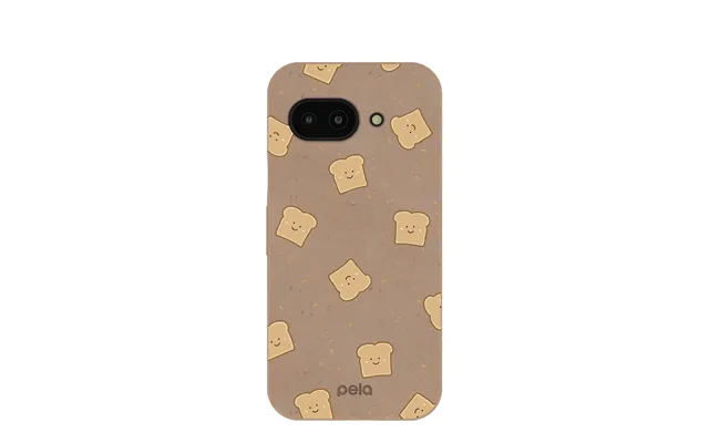 Chocolate Brown Mini Toast Google Pixel 9a Case