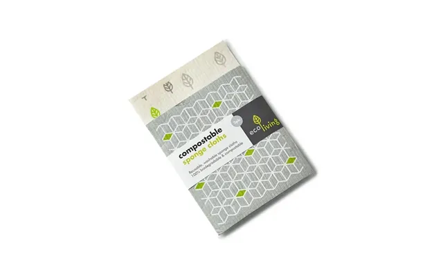 Compostable Sponge Cleaning Cloths - 4 Pack