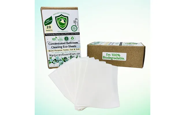 Concentrated Cleaning Eco-sheets Multi-purpose, 4 Varieties To Choose From - Bathroom Cleaning Eco Sheets Tub Sink Toile