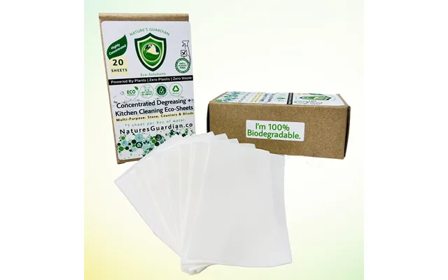 Concentrated Cleaning Eco-sheets Multi-purpose, 4 Varieties To Choose From - Degreasing Kitchen Cleaning Eco-sheets
