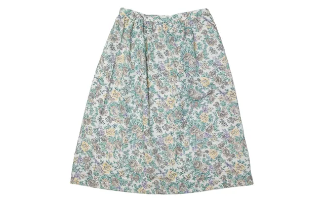 Cricket Lane Womens A-line Skirt White Knee Length Floral L