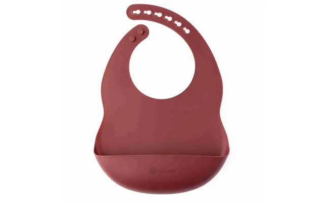 Crumb And Dribble Catch Bib - Burgundy