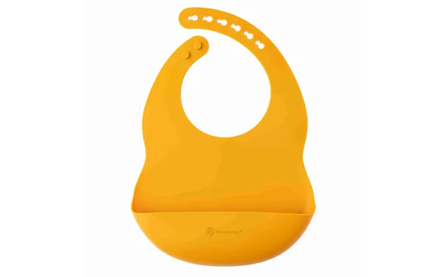 Crumb And Dribble Catch Bib - Mustard