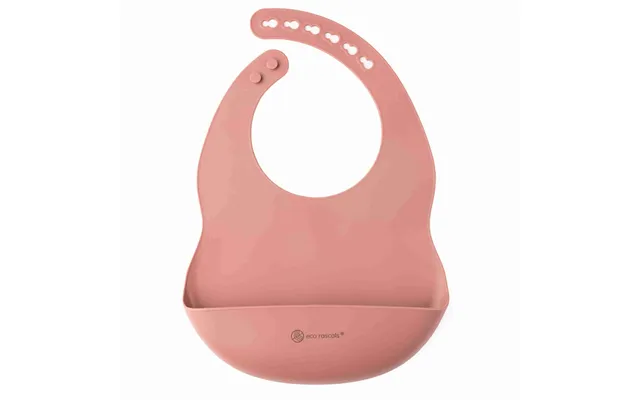 Crumb And Dribble Catch Bib - Rose