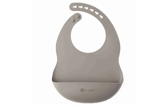 Crumb And Dribble Catch Bib - Silver