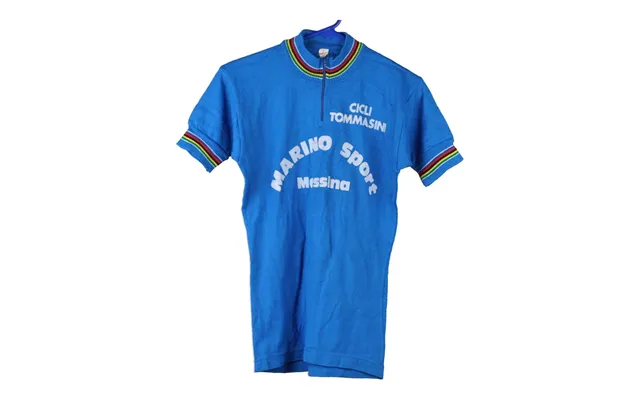 Cycling Messina Unbranded Sports Top - Medium Blue Polyester