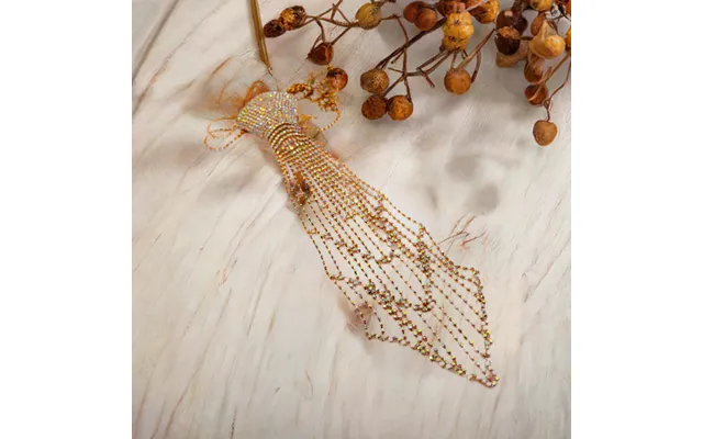 Dapper Adorned Tie Necklace Luxury Statement Necklace