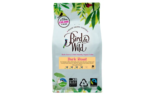 Dark Roast Espresso Fairtrade Organic Coffee Beans And Ground - 200g, 500g, 1kg Size 6x 200g Case Grind Whole Bean
