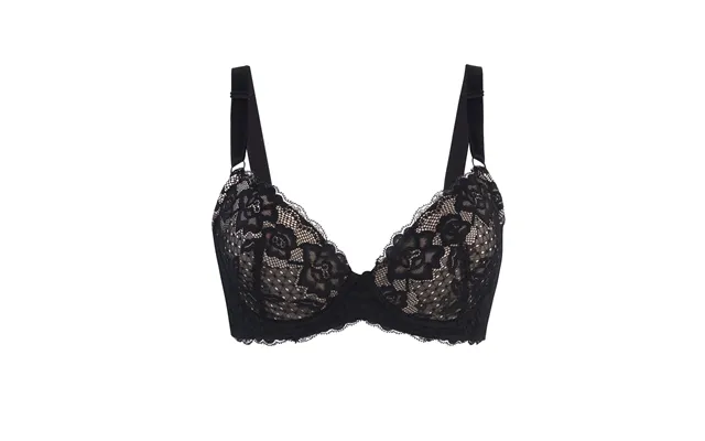 Debbie Lace Organic Cotton & Silk Plunge Bra - 34g