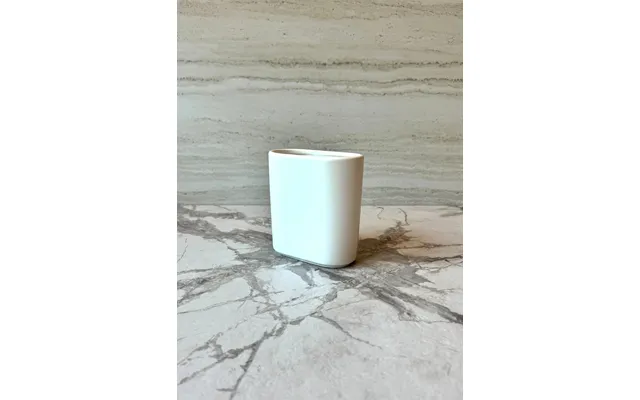 Deco Brush Caddy - White
