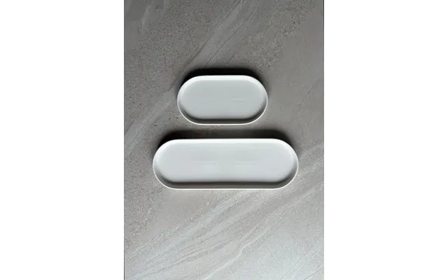 Deco Catchall Tray Large - White
