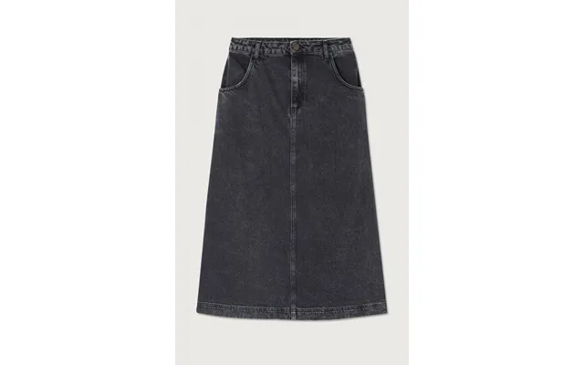 Denim Skirt Yop13d Black-poivre - Black Poivre L