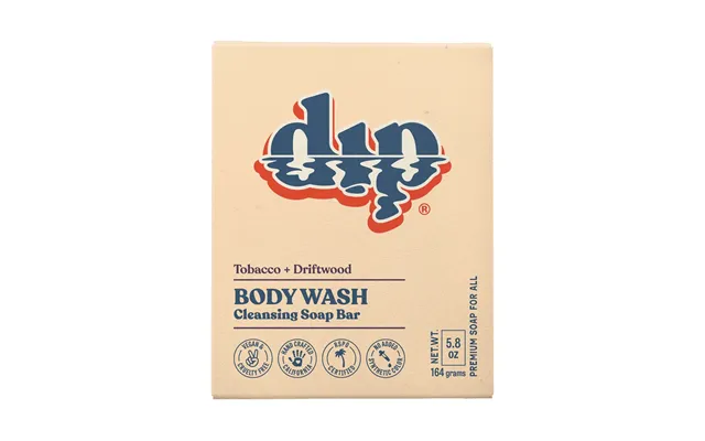 Dip Body Wash Cleansing Soap Bar - Tobacco & Driftwood