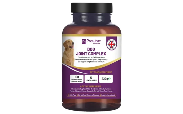 Dog Joint Supplement Uk Manufactured I 150 Chicken Flavor Chewable Tablets 5 Months Supply I Made In The Uk