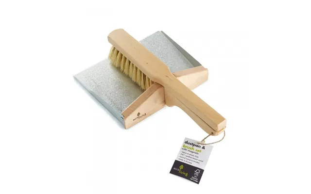 Dustpan And Brush Set - With Magnets 100% Fsc