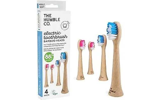Electric Bamboo Replaceable Head - 4 Pack