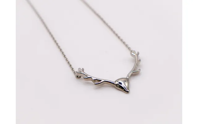 Enchanted Antler Charm Necklace Nature-inspired Elegance