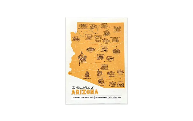 Explore Arizona Parks Postcard - Single