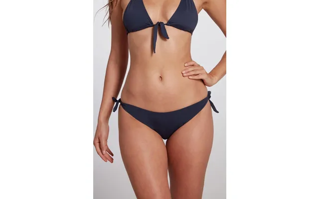 Fanny Tie Side Bikini Bottom In Navy - Small