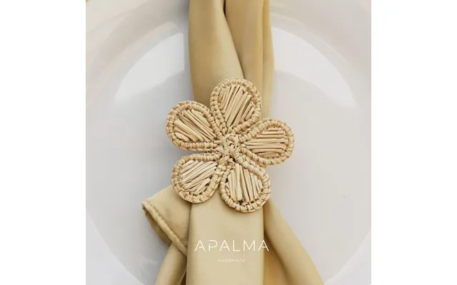Flower Napkin Ring - Sold Individually Or By Set